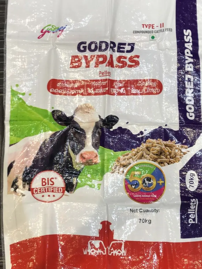 Cattle feed bag made by Baheti Group