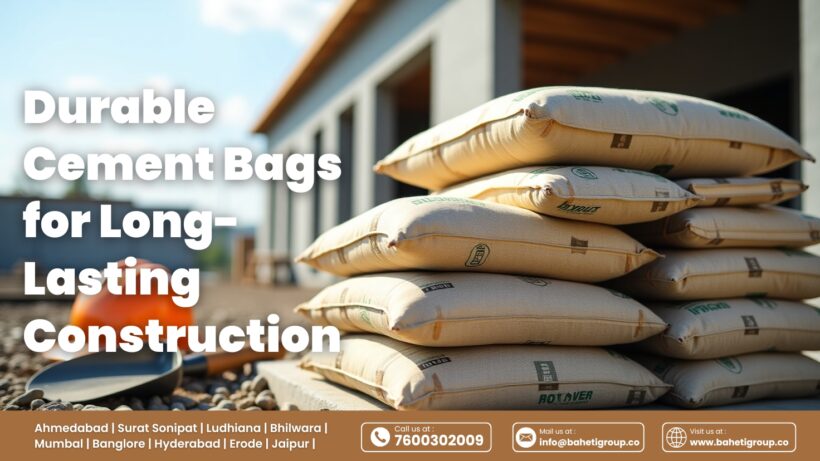 Durable Cement Bags for Long-Lasting Construction