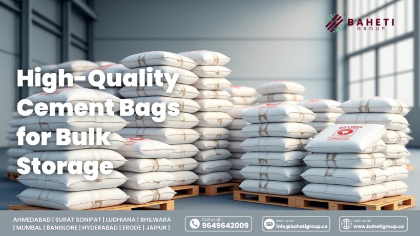 High-Quality Cement Bags for Bulk Storage